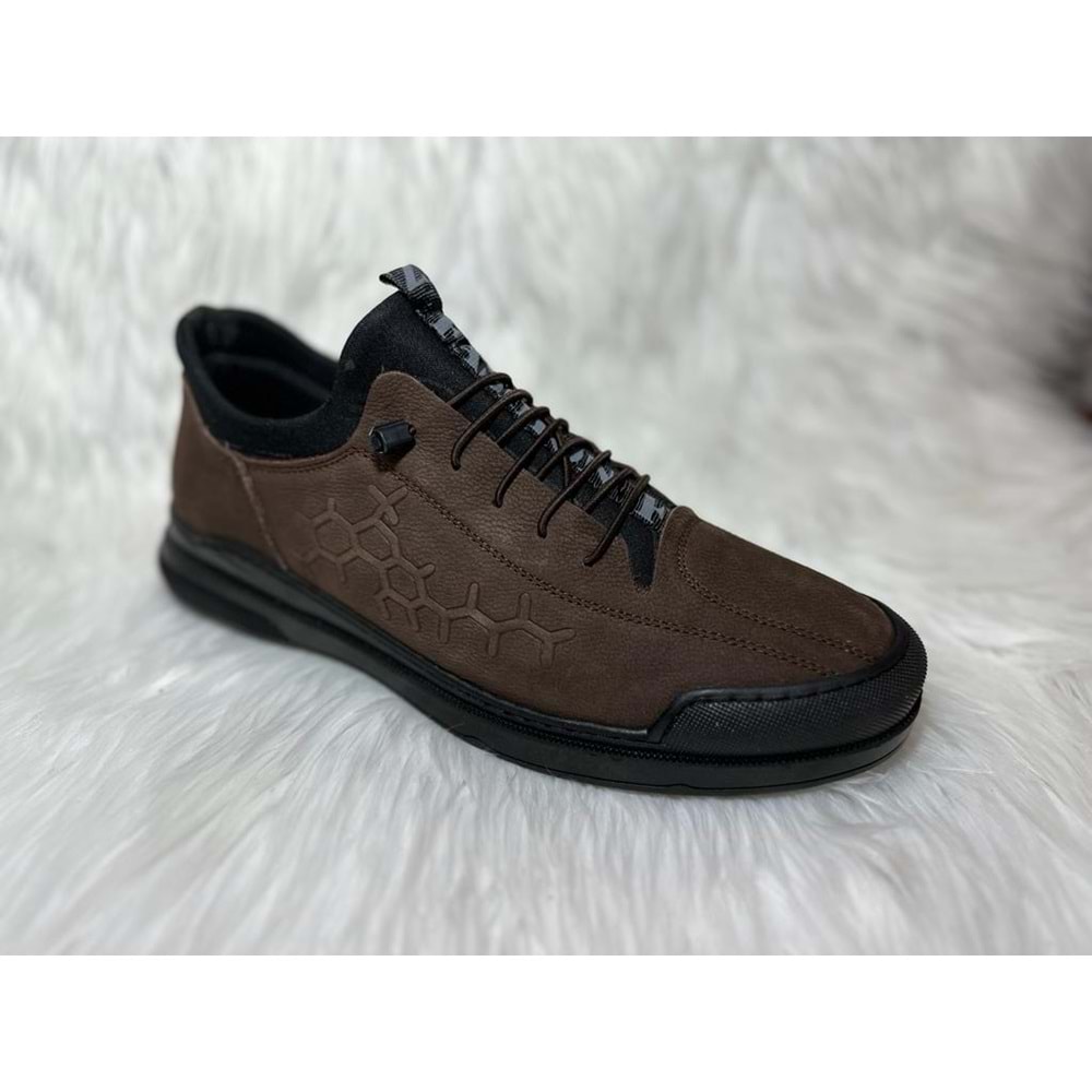 Tardelli Hakiki Deri Kışlık Ortopedik Erkek Ayakkabı Ckr00747 - 40