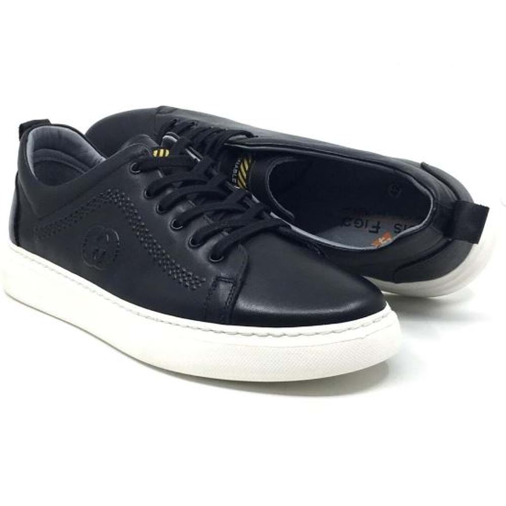 Luis Figo Hakiki Deri Erkek Sneaker Ayakkabı Ckr01019 - 41