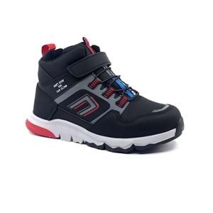 Cool Trex Siyah Kırmızı Çocuk Spor Bot Ckr0091 - 30