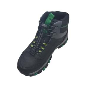 Cool Siyah Mor Bot Ckr0304 - Siyah - Yeşil - 35