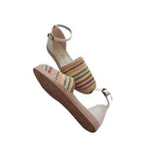 Su Perisi Renkli Kadın Sandelet Ckr00205 - 40