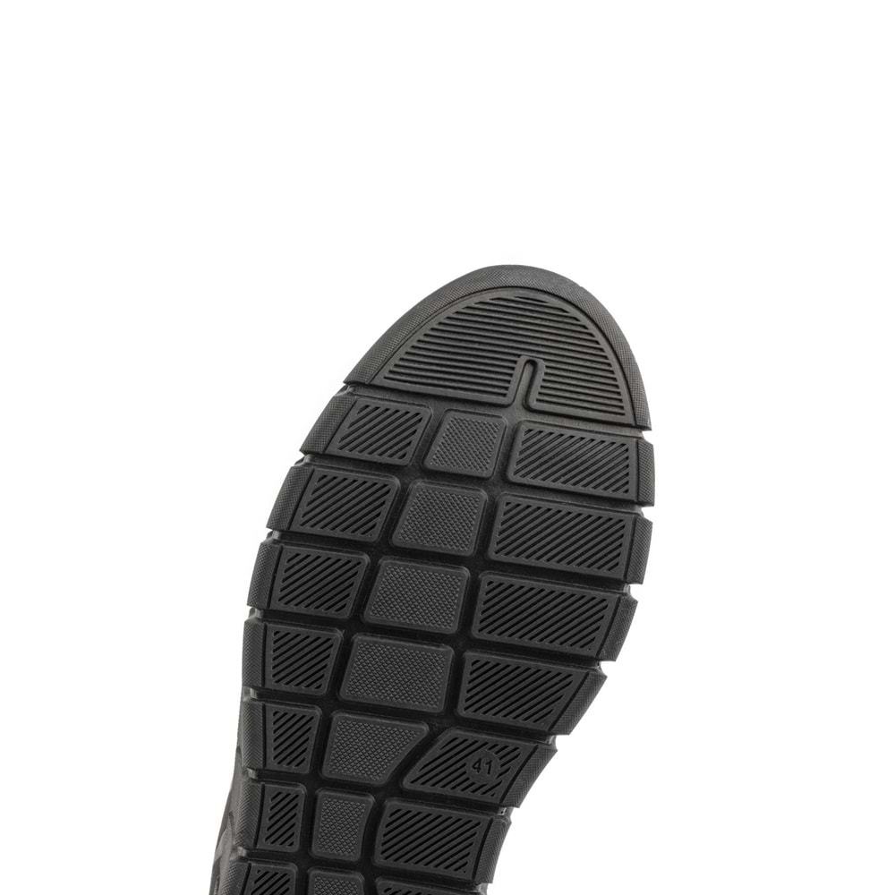 North Of Wild Seen Siyah Likralı Bağcık Görünümlü Spor Ckr00249 - 43