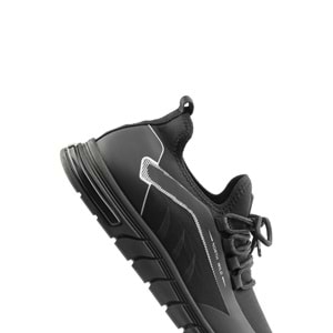 North Of Wild Seen Siyah Likralı Bağcık Görünümlü Spor Ckr00249 - 43