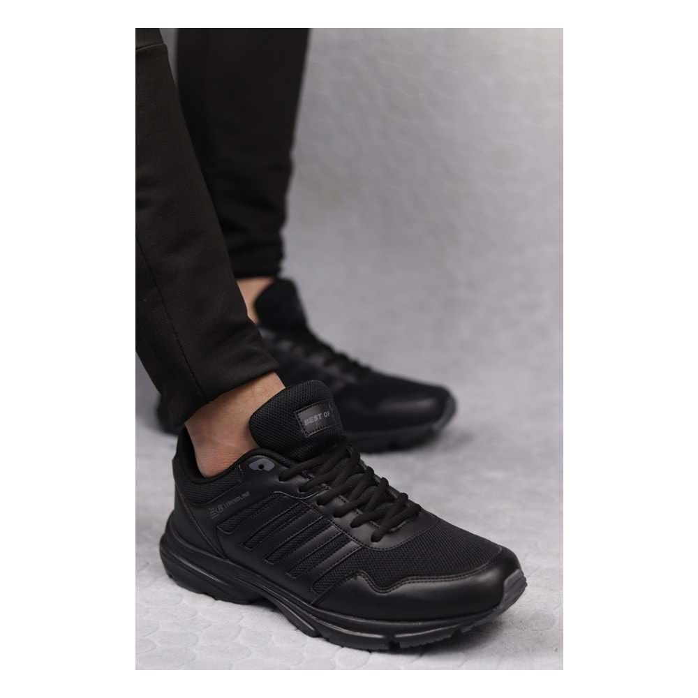 Bestof 054 Siyah Spor Ayakkabı Ckr00263 - 41