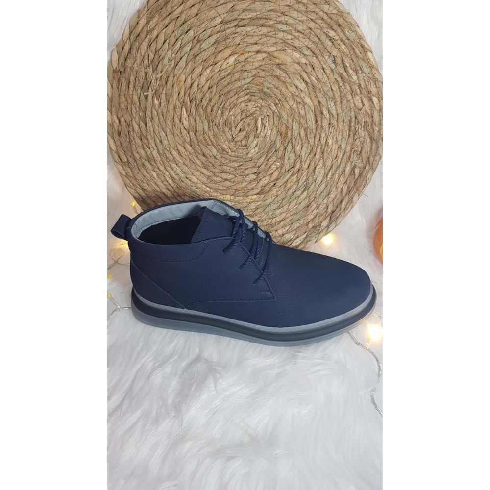 Luis Figo Hakiki Nubuk Deri Klasik Spor Erkek Bot Ckr00362 - 42