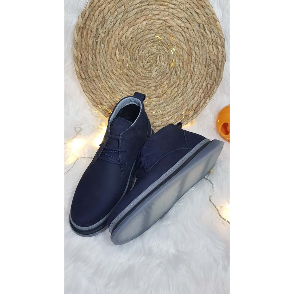 Luis Figo Hakiki Nubuk Deri Klasik Spor Erkek Bot Ckr00362 - 42