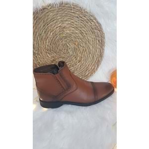 Nevzat Öge Klasik Erkek Hakiki Deri İçi Yünlü Bot Ckr00366 - 44