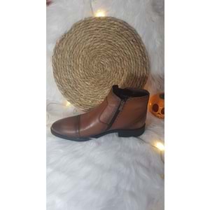 Nevzat Öge Klasik Erkek Hakiki Deri İçi Yünlü Bot Ckr00366 - 44