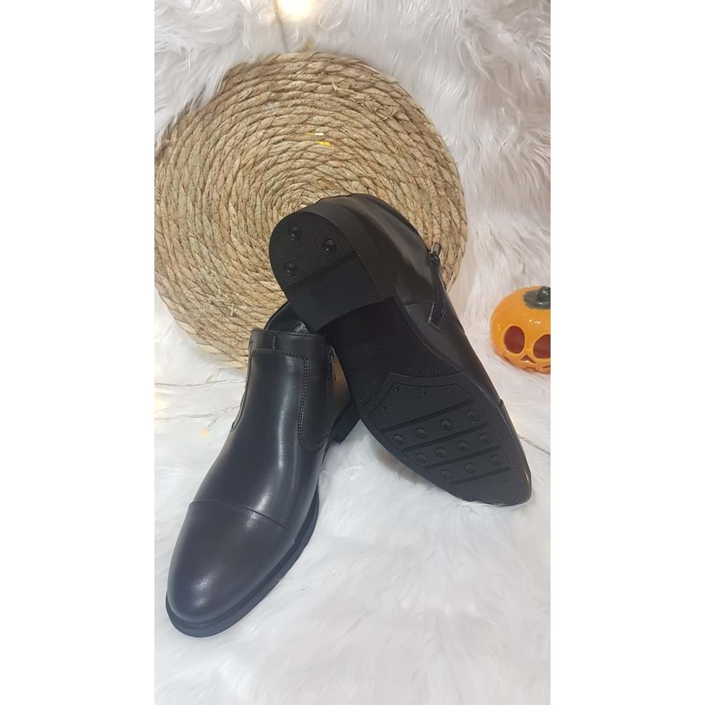 Nevzat Öge Erkek Hakiki Deri Klasik Bot İçi Yünlü Ckr00367 - 43