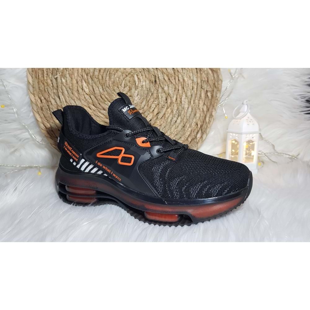 Marco Jamper Triko Kalın Rahat Şeffaf Jel Balonlu Ortapedik Air Taban Erkek Sneakers Spor Ayakkabı Ckr00484 - 44