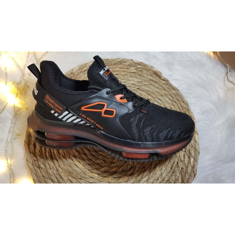 Marco Jamper Triko Kalın Rahat Şeffaf Jel Balonlu Ortapedik Air Taban Erkek Sneakers Spor Ayakkabı Ckr00484 - 44