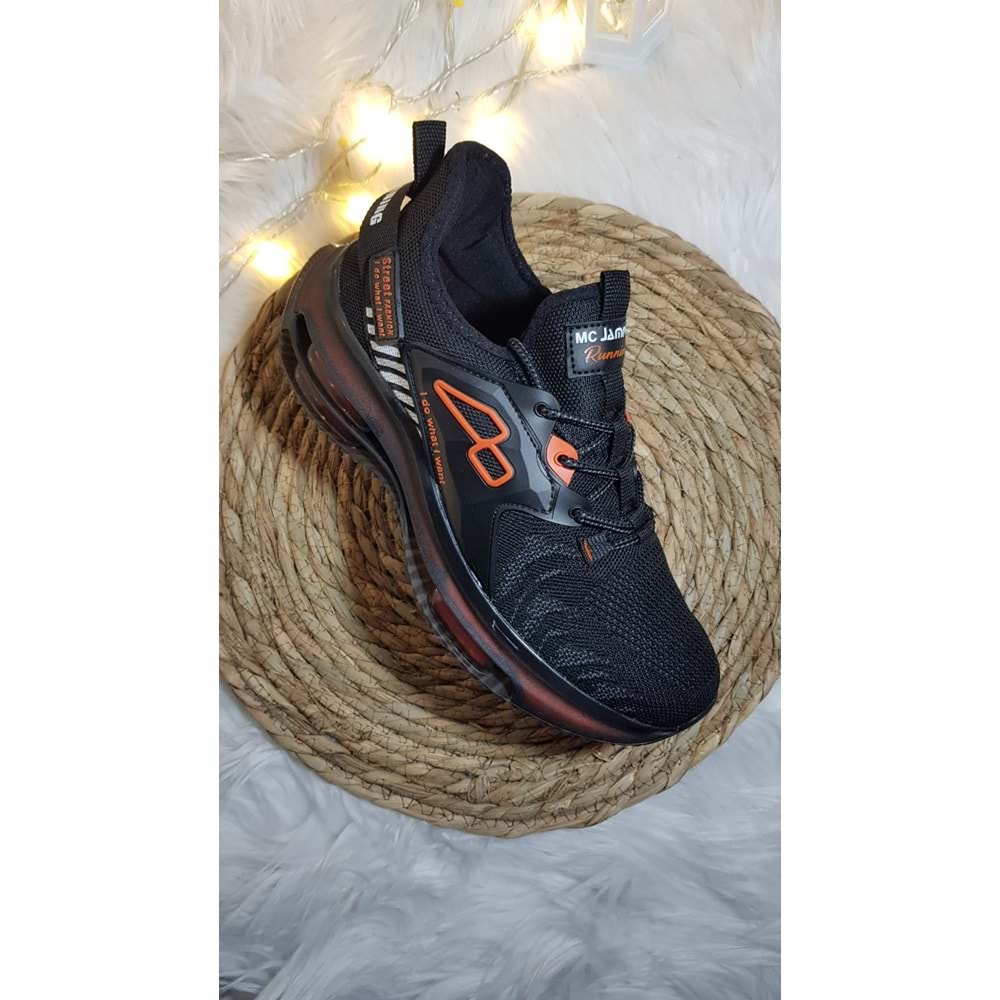 Marco Jamper Triko Kalın Rahat Şeffaf Jel Balonlu Ortapedik Air Taban Erkek Sneakers Spor Ayakkabı Ckr00484 - 44