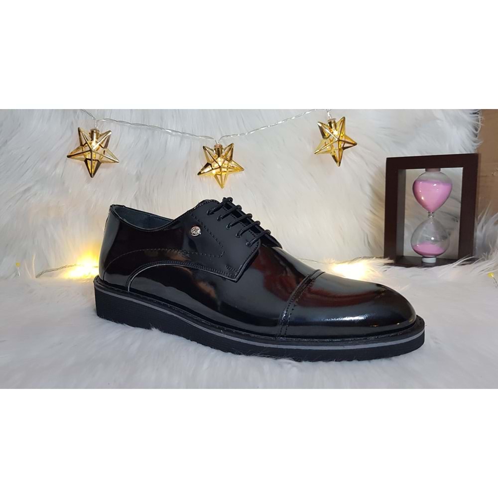 Nevzat Öge Rugan Hakiki Deri Erkek Eva Klasik Ayakkabı Ckr00551 - 40