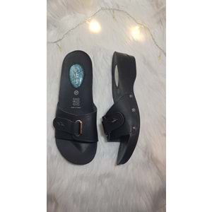 Aryan 787 Kalın Taban Jel Topuk Kadın Terlik ckr00602 - 39