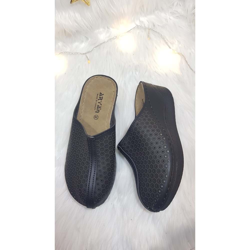 Aryan 408 Kapalı Delikli Ortapedik Kadın Terlik Ckr00605 - 36