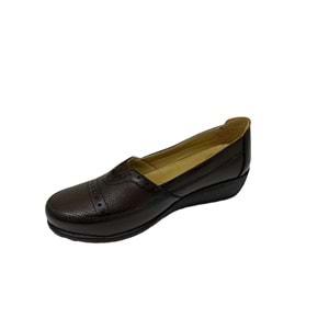 Fast Brand Hakiki Deri Ortopedik Kadın Ayakkabı Ckr00877 - 39