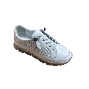 Mariotto Hakiki Deri Günlük Kadın Casual Ayakkabı Ckr01063
